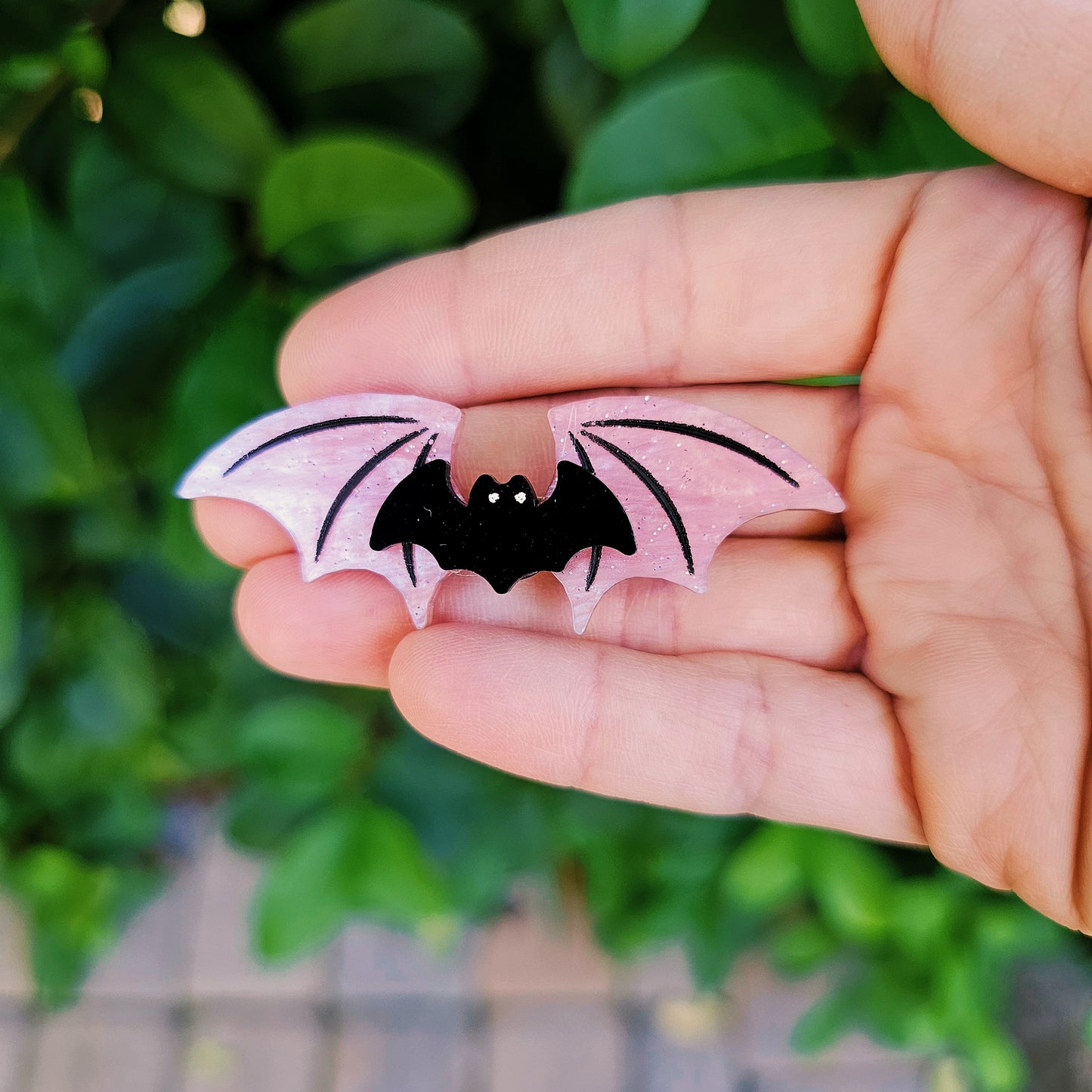 Bat Wing Hair Clip | Halloween Hair Clip | Bat Hair Clip | Goth Hair Clip | Pastel Halloween