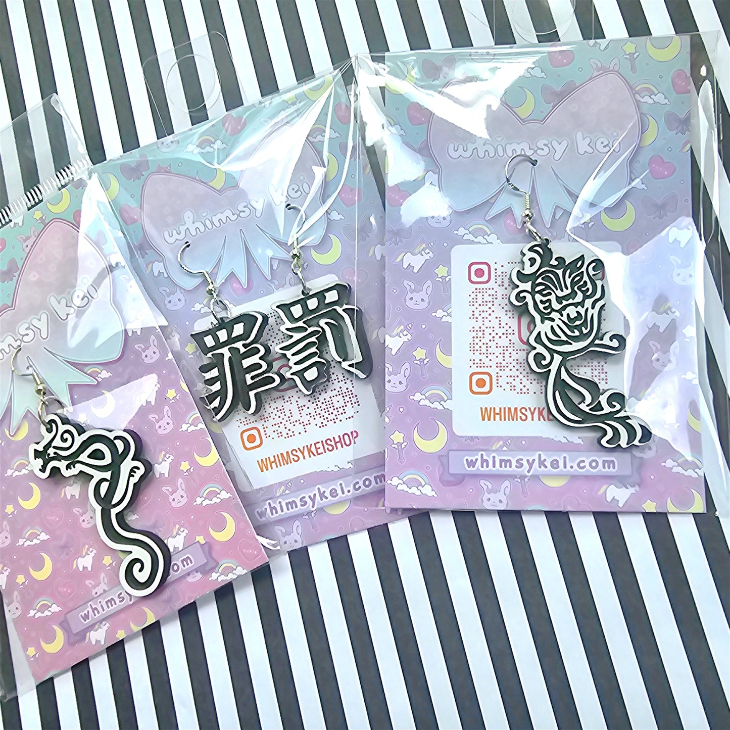 Tokyo Revengers Inspired Earrings | Tattoo Earrings | Draken Earring | Mitsuya Earring | Baji Earring | Valhalla Earring | Hanma Earring | Kazutora Earring