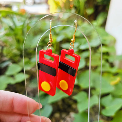 Kifuda Earrings | Spirited Earrings | Bath Token Earrings | No Face Earrings | Anime Inspired Earrings