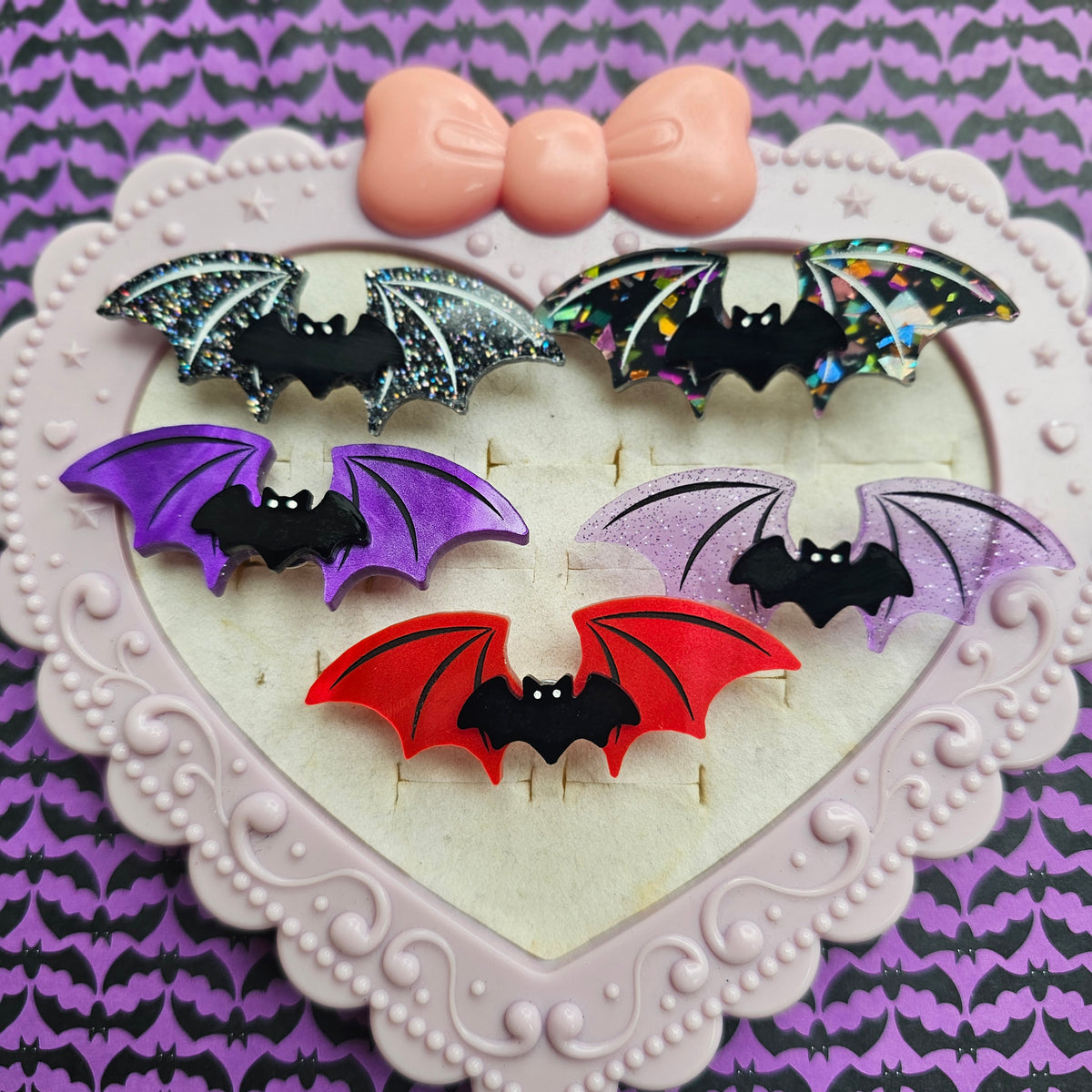 Bat Wing Ring | Halloween Ring | Bat Ring | Goth Ring | Pastel Halloween