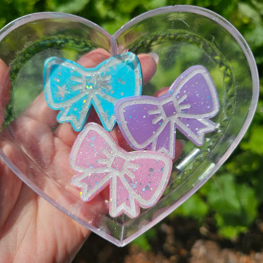 Pastel Bow Hairclip | Pastel Clip | Decora Clip | Fairy Kei Clip