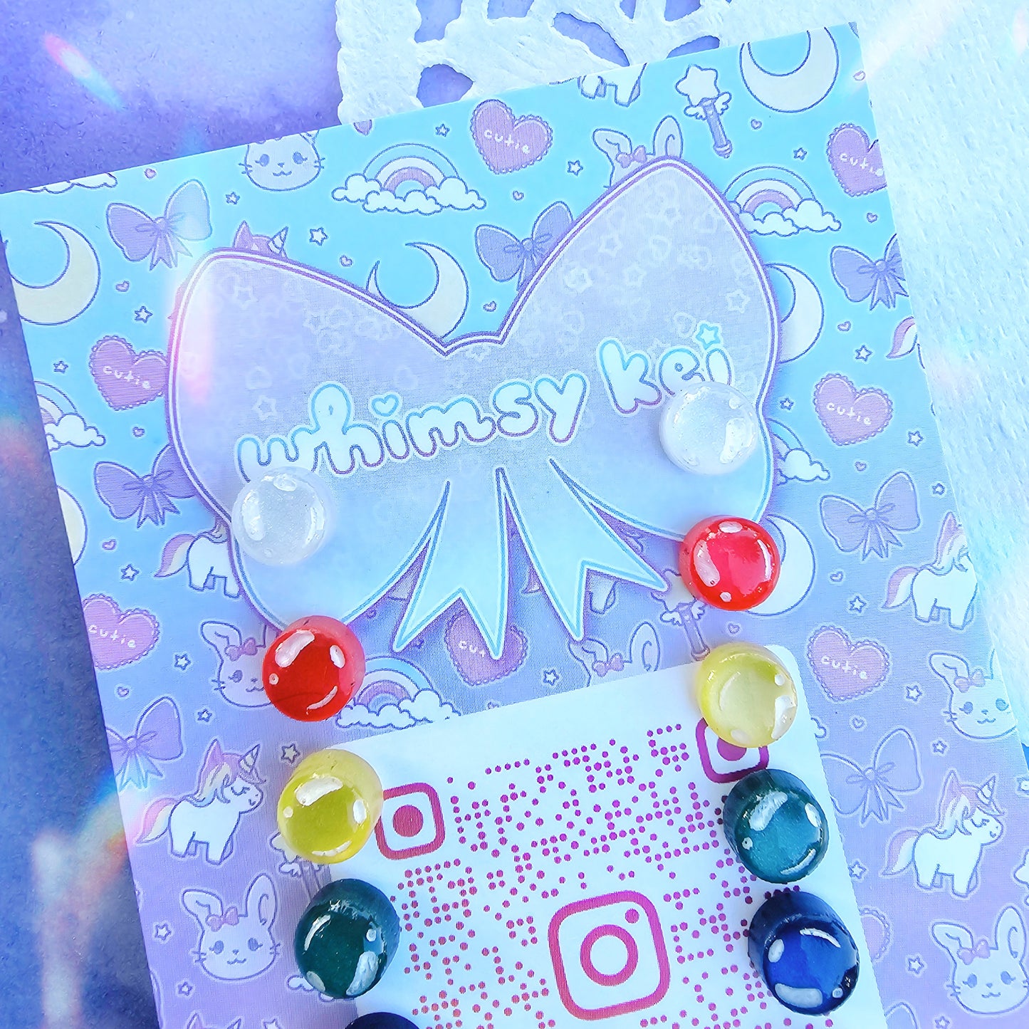 Materia Earrings | Final Fantasy Earrings | Weeb Earrings | Final Fantasy 7