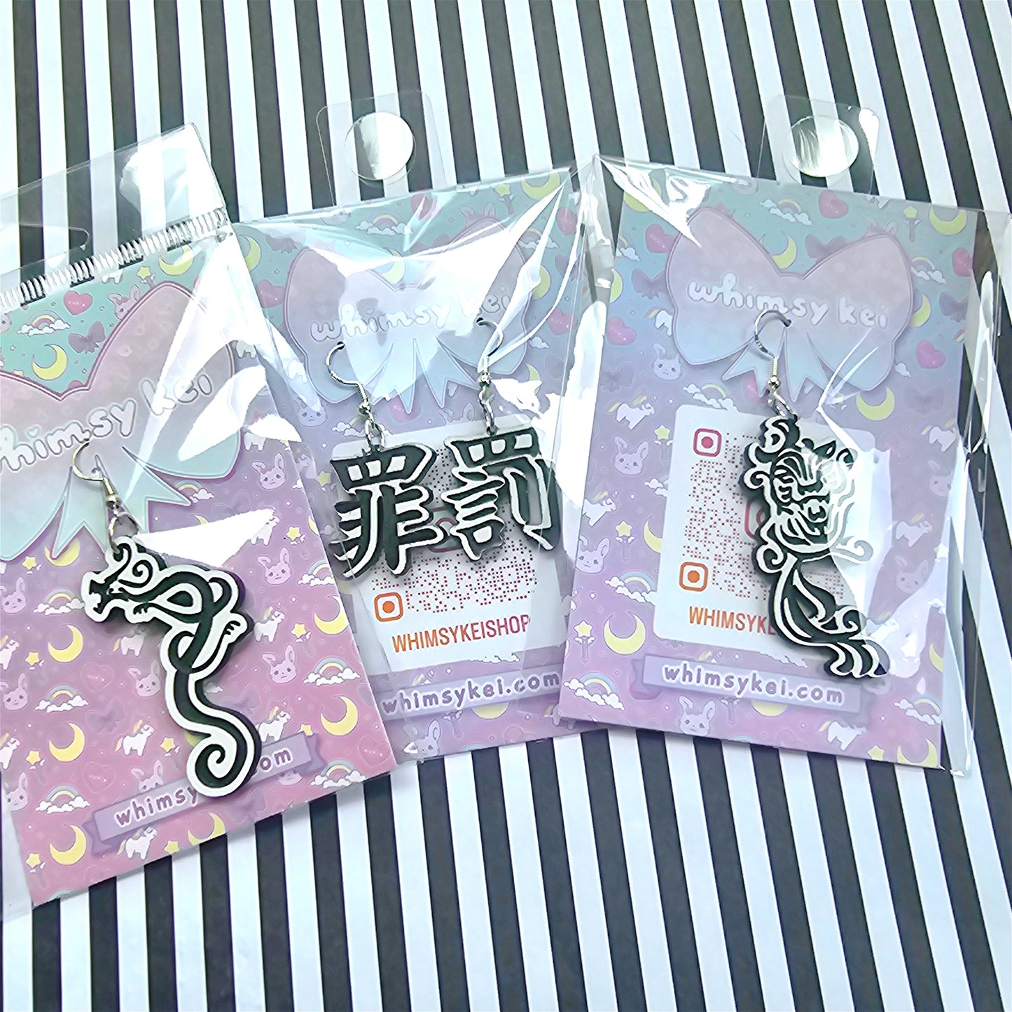 Tokyo Revengers Inspired Earrings | Tattoo Earrings | Draken Earring | Mitsuya Earring | Baji Earring | Valhalla Earring | Hanma Earring | Kazutora Earring