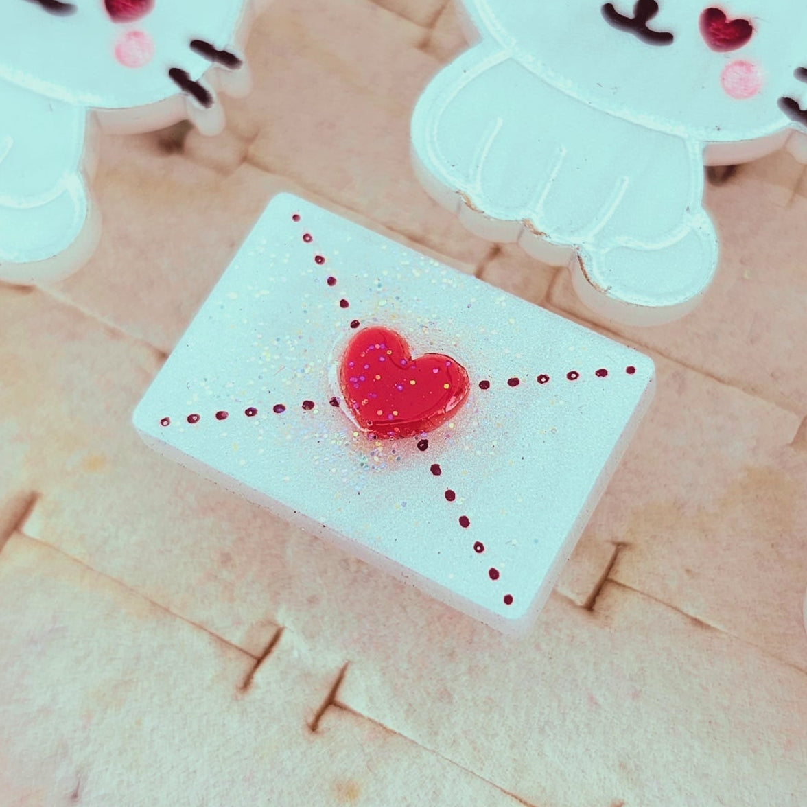 Love Letter Ring | Lovecore Ring | Valentines Ring | Sweet Lolita Ring