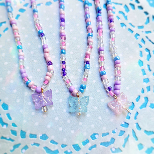 Butterfly Kandi Choker | Pastel Choker | Butterfly Choker | Spring Choker