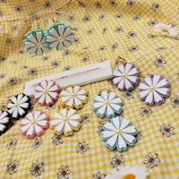 Daisy Hoop Earrings | Daisy Earrings | Cottage Core | 90s Aesthetic