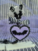Bat Cameo Necklace | Pastel Goth Cameo Bats | Gothic Lolita Necklace | Halloween Necklace