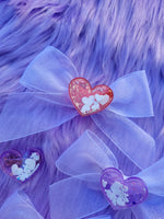Glitter Heart Shaker Brooch | Shaker Hair Clip | Valentines Heart Brooch | Heart Clip | Glitter Valentines Brooch | Valentines Clip | Lovecore Brooch | Lovecore Clip | Sweet Lolita Brooch | Sweet Lolita Clip