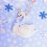 Pastel Swan Necklace | Swan Princess | Sweet Lolita Necklace | Pastel Christmas Necklace
